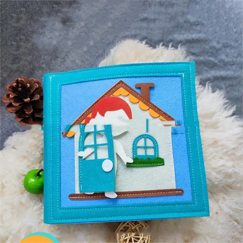 Baby Cloth Book Felt Montessori